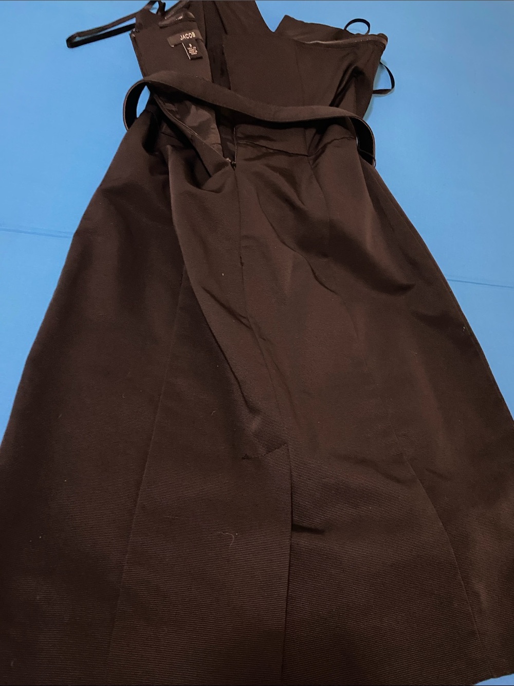 Jacob Black A-Line Skirt with Waist Tie